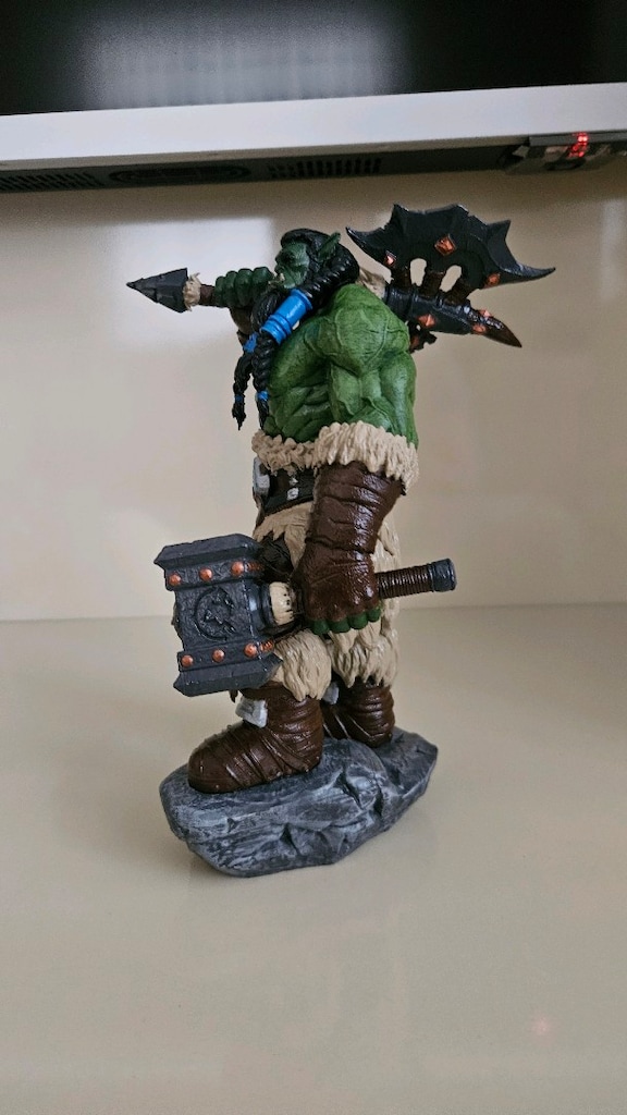 Warcraft Thrall Figürü 21 cm El Boyaması - 7