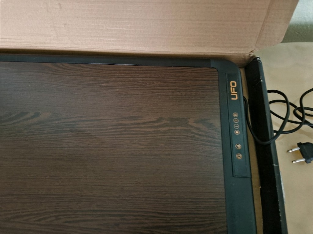 UFO Wenge Ayak Isıtıcı, Hiç Kullanılmadı - 2