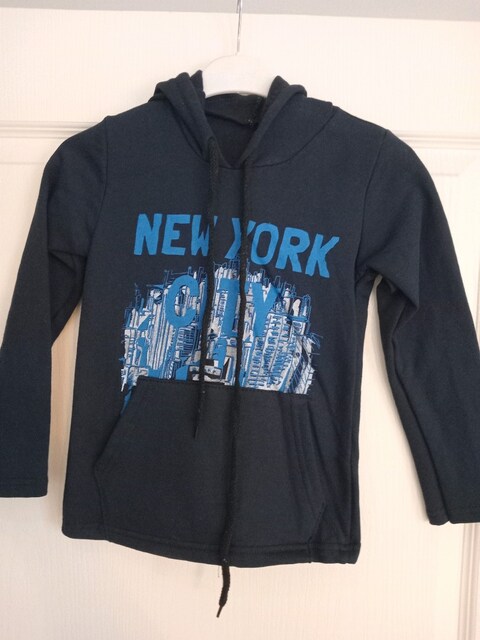 ÇOCUK SWEATSHIRT KAPÜŞONLU SIFIR