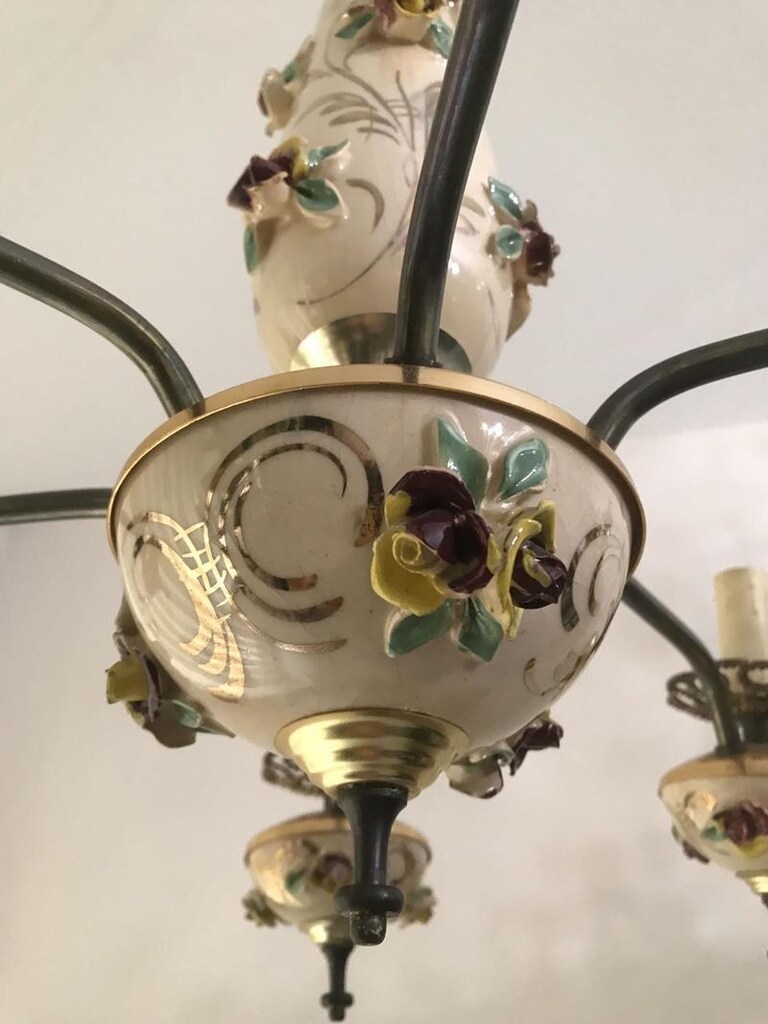 Capodimonte Porselen Avize - 5