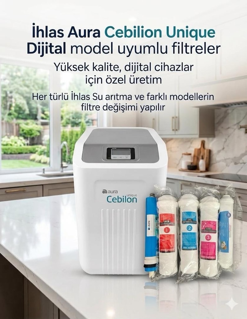 İhlas Su Arıtma Cihazlarına uyumlu filtreler dijital ve standart - 9