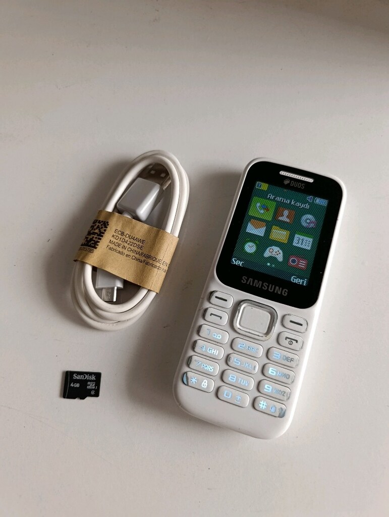 SAMSUNG B310 ASKEE TELEFONU HAFIZA KARTI DESTEKLİ TAKAS YOK - 3