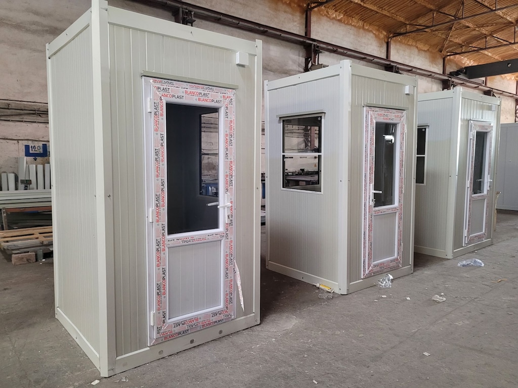 KABİNKONTEYNER YAPI KAMPANYA 130X130 GÜVENLİK KABİNİ BEKÇİ KULÜBESİ - 3