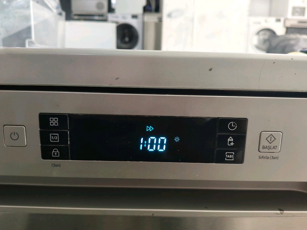 Samsung inox 6 programlı dijital ekran çok temiz bulaşık makinesi - 6