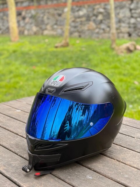 AGV K1-K1S-K3SV K5 UYUMLU MAVİ VİZÖR