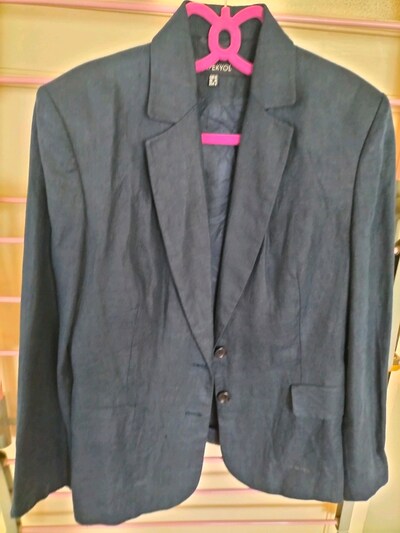 İpekyol marka. Keten Koyu lacivert Klasik Blazer Ceket