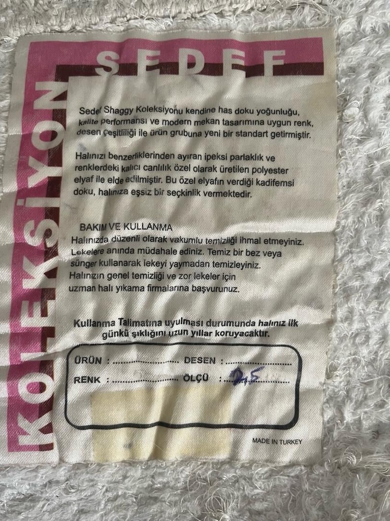 çam halı dan almıştım - 4