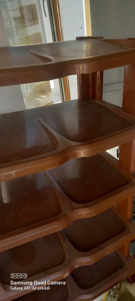 4 Katlı Plastik Ayakkabılık - 4