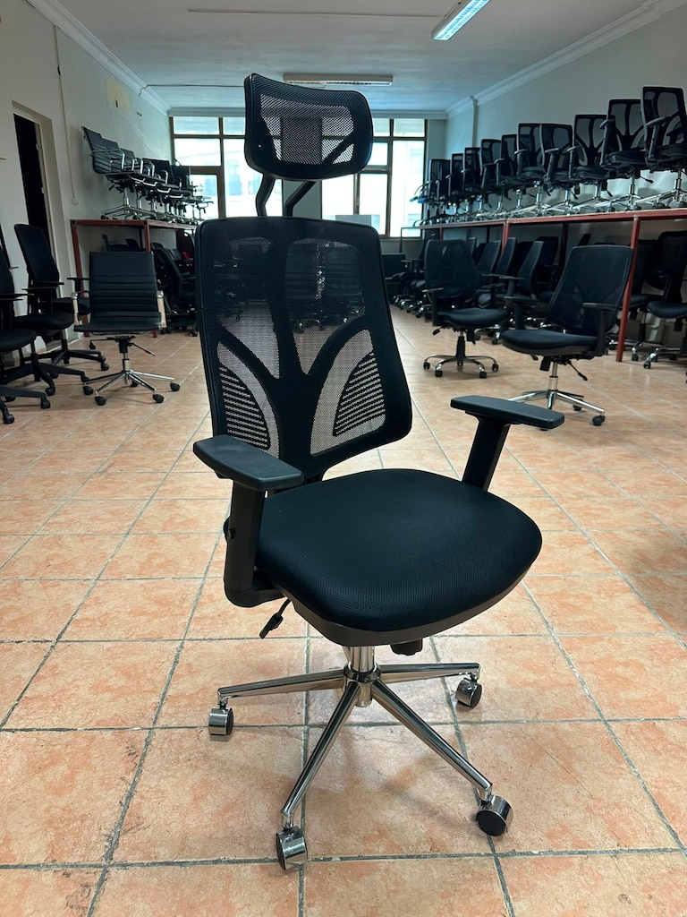 KLAS OFİS ÜSKÜDAR SİYAH FİLELİ BAŞLIKLI MÜDÜR KOLTUĞU - 2