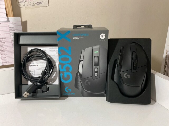 Logitech G502 X LIGHTSPEED Kablosuz Oyuncu Faresi (Siyah)
