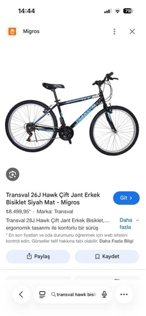 TRANSVAL BİSİKLET