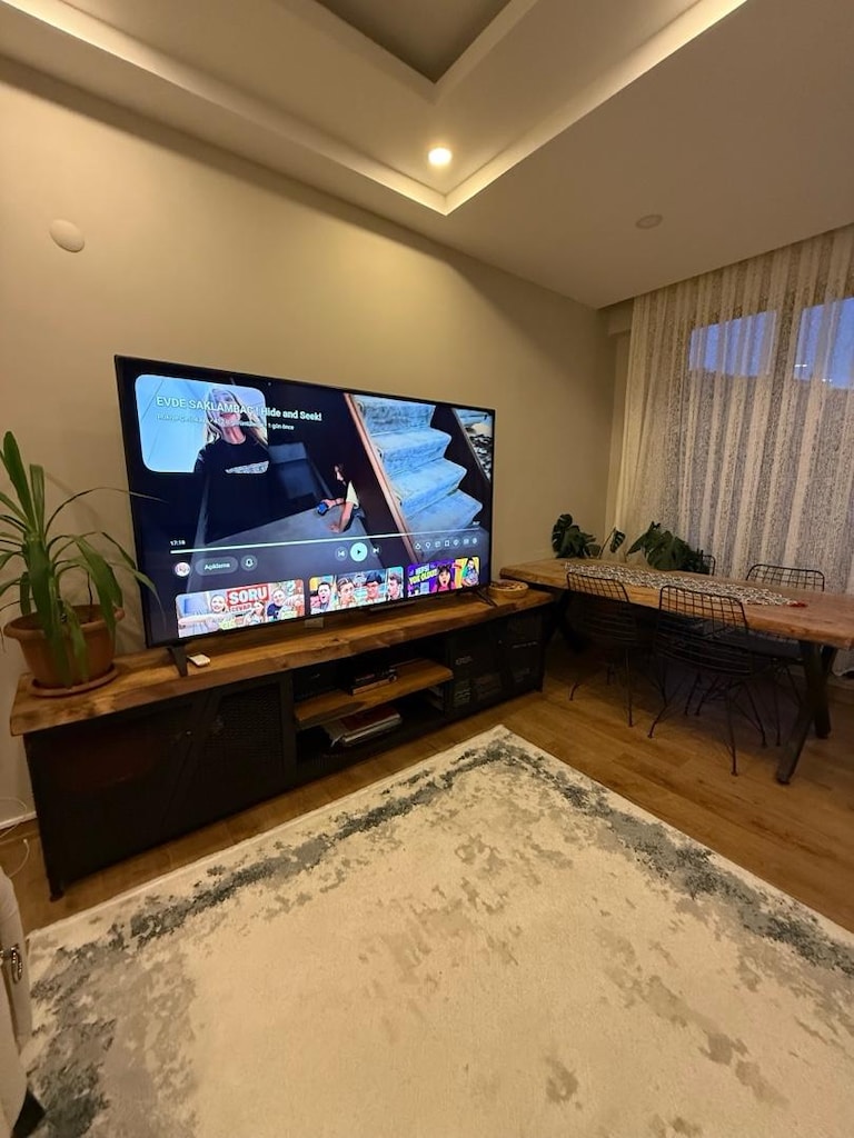 ceviz ağacı tv ünitesi & Yemek masası takım - 5