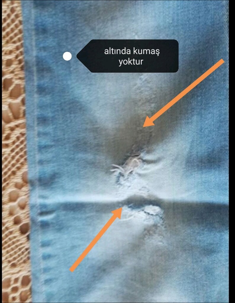 pantolon jeans Koton marka PartySkinny 28 beden İstanbul Pendik — görsel 6/7