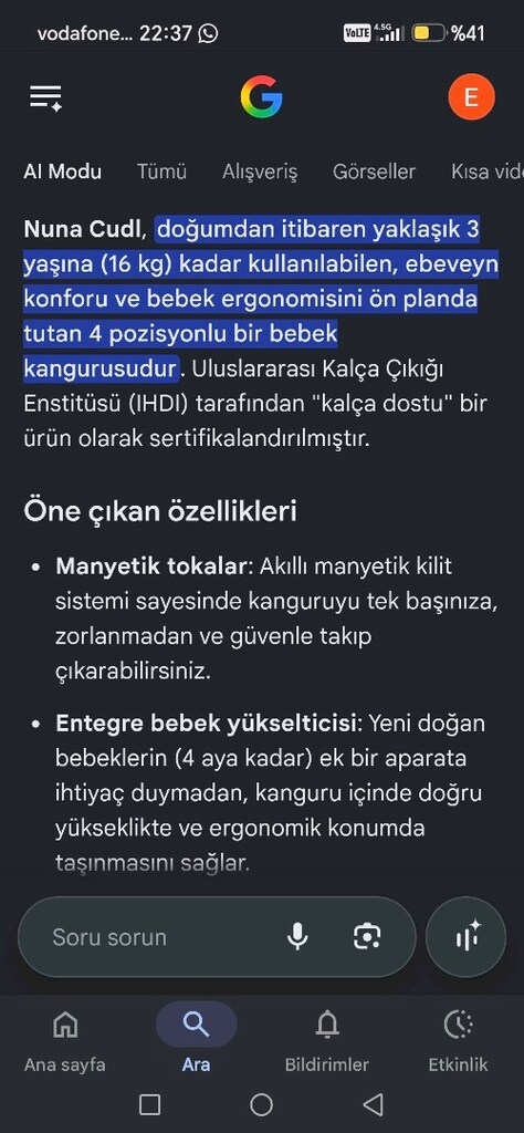 nuna cudl kanguru - 5