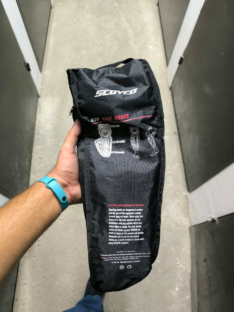 Motorsiklet mafsallı dizlik scoyco h26 - 4
