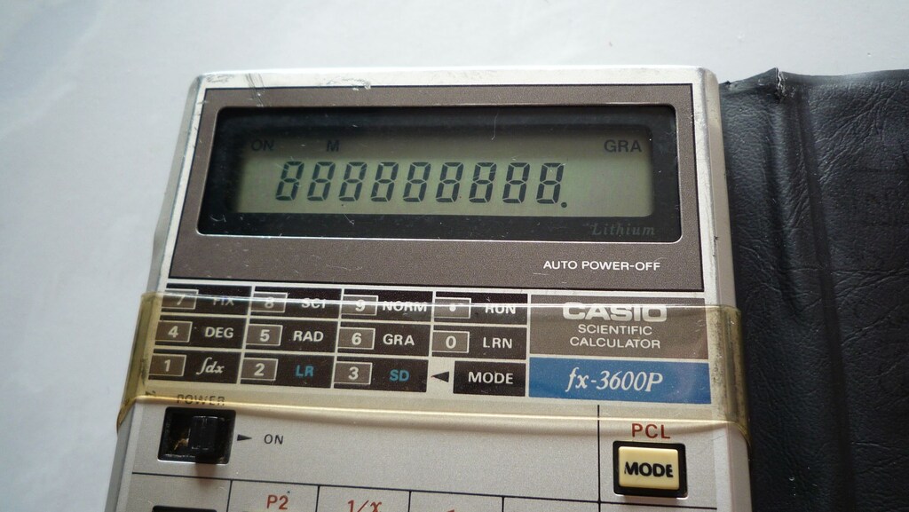 Casio FX3600P Bilimsel Hesap Makinesi Vintage - 2