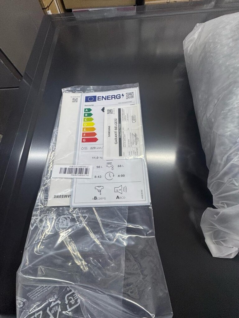 Samsung WD18DB8995BZAH 18 Kg/11 Kg 1000 Devir Koyu Gri Kurutmalı Çamaş - 7