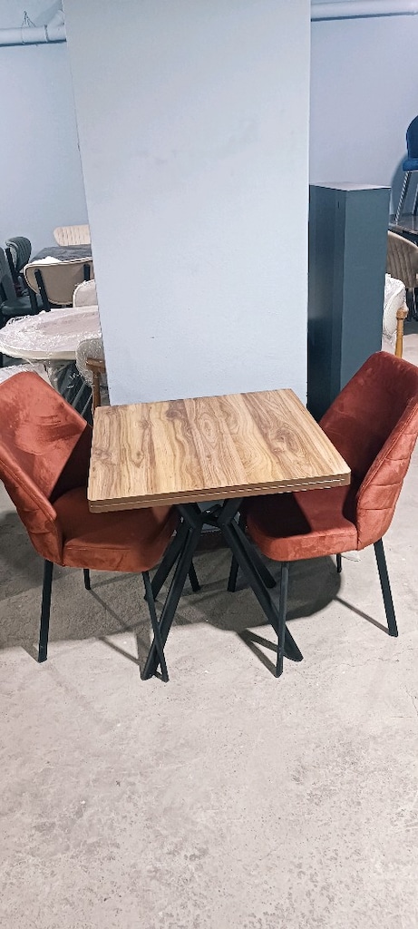 Kampanyalı ürünümüz Sabit MDF masa 2 sandalye takımı - 3