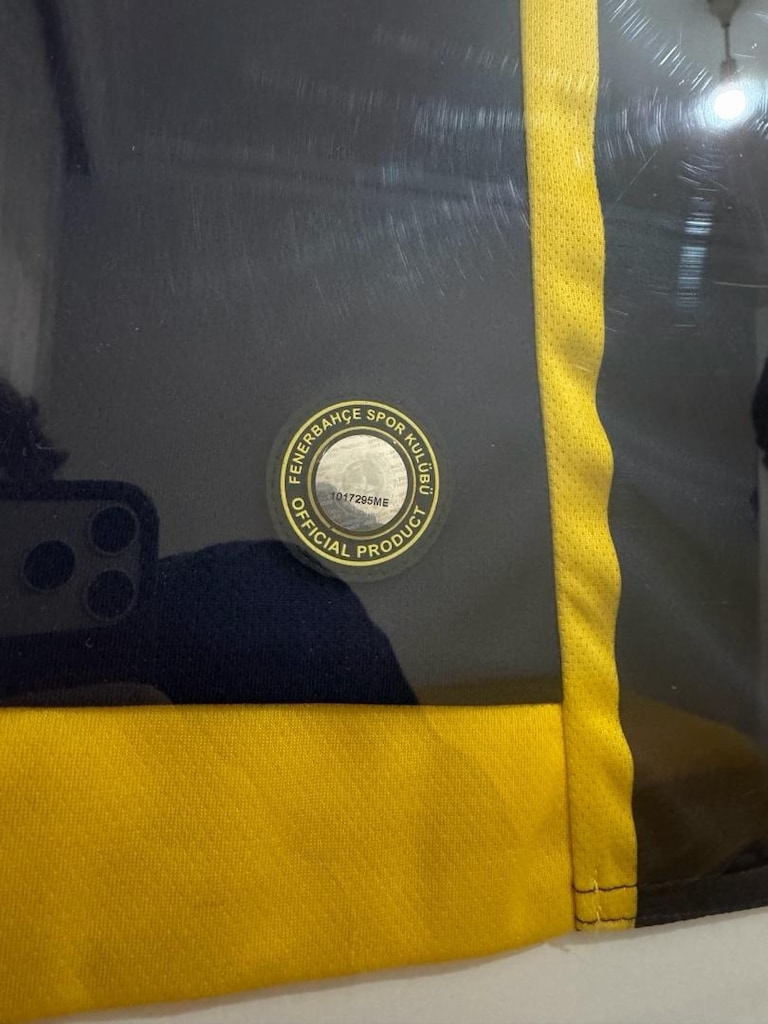 Fenerbahçe 2015-2016 Sezonu İmzalı Çerçeveli Forma - 4