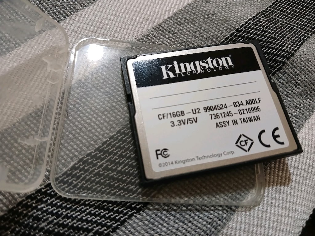 Kingston 16 Gb Compact Flash 266X hafıza kartı - 2