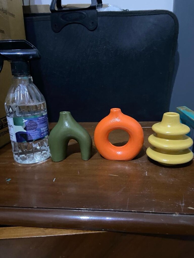 3 lü mini vazolar - 2