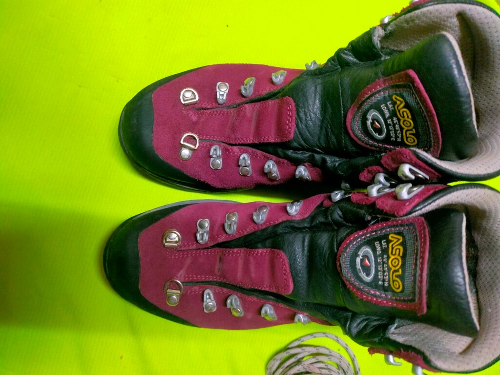 38 numara orjinal asolo marka goretex bot - 18