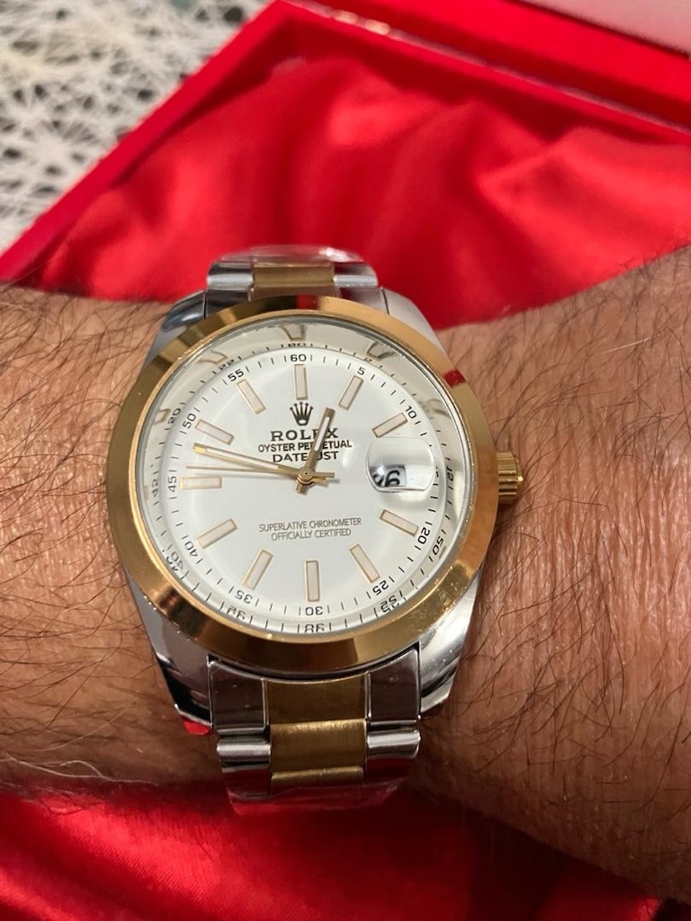 Rolex Datejust İki Renkli yarı otomatik erkek kol saati… - 2