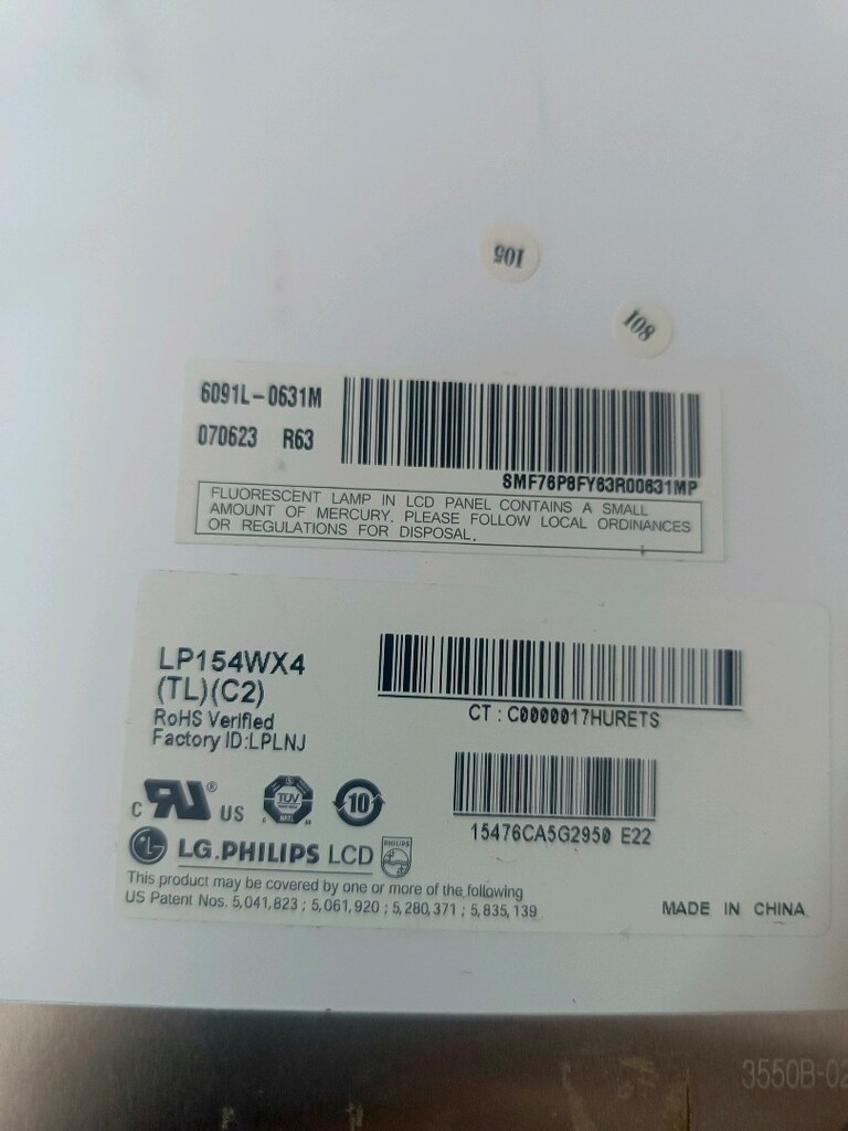 LP154WX4 (TL)(C2) 15.4 inç panel ekran - 2