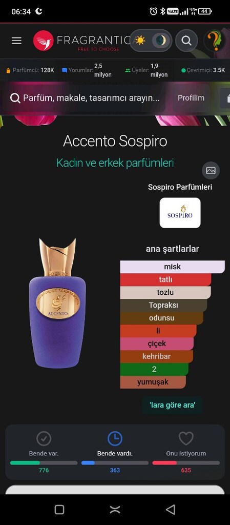 SOSPİRO ACCENTO delüx kalite - 2