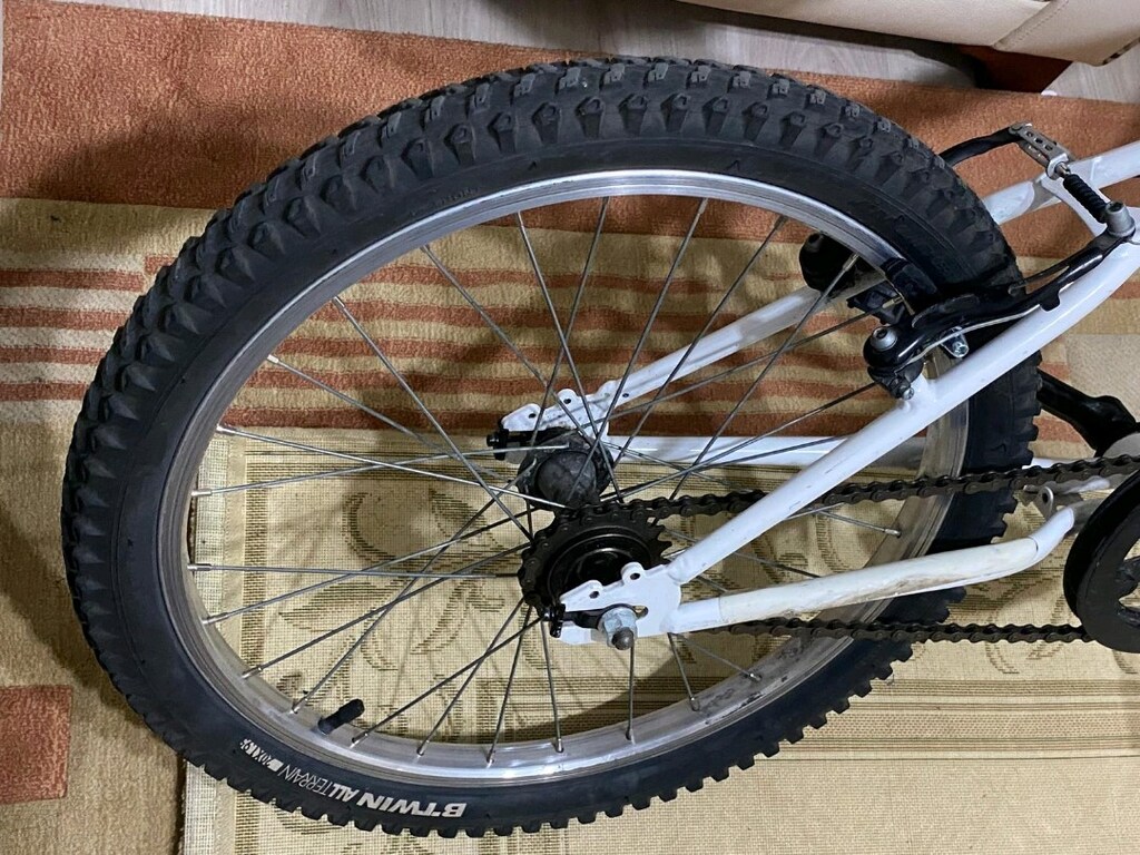 rockrider st100 Decathlon BTWİN 20jant tek vites çocuk bisikleti - 3