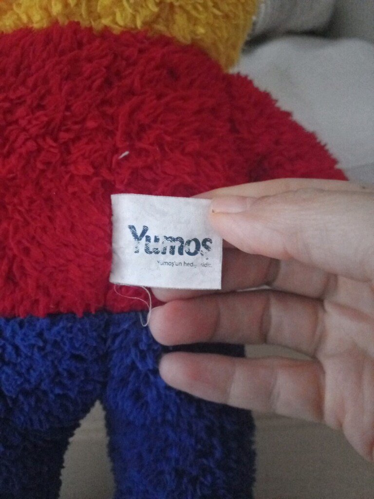Yumoş Renkli Peluş Ayicik - 3