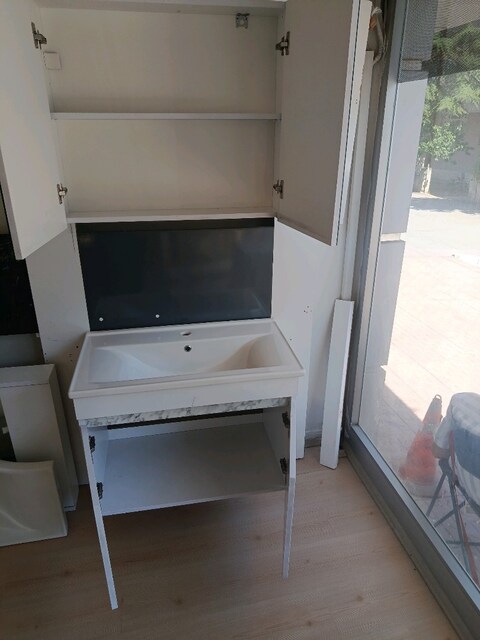 80LIK DUVARA ASMALI ULTRA MDF BANYO DOLABI