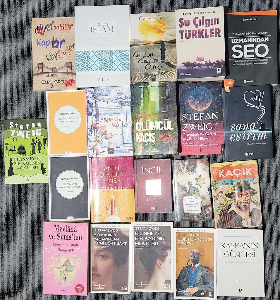 Toplu Kitaplar - Tek kitap olarak satılır. - 3