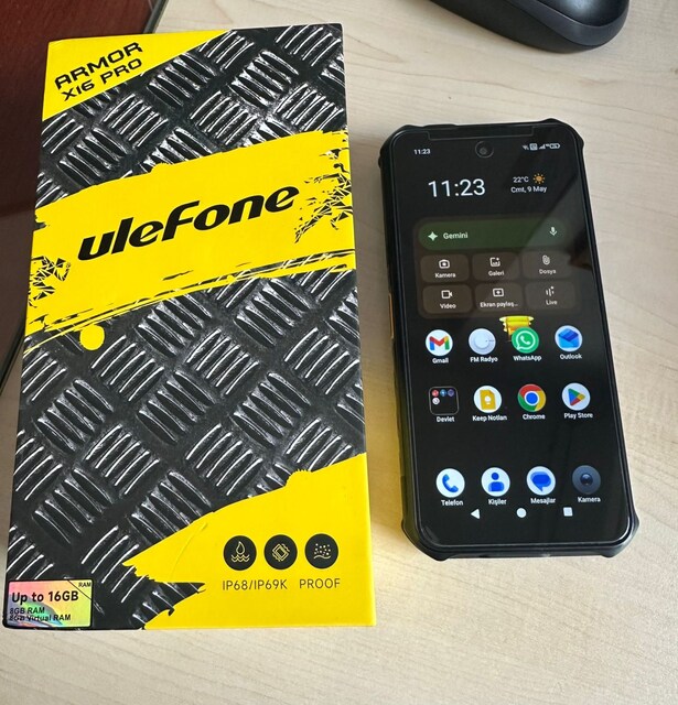 ULEFONE TANK TELEFON -GECE GÖRÜŞLÜ- 3 AYLIK- GARANTİLİ- ÇİFT HATLI TR.
