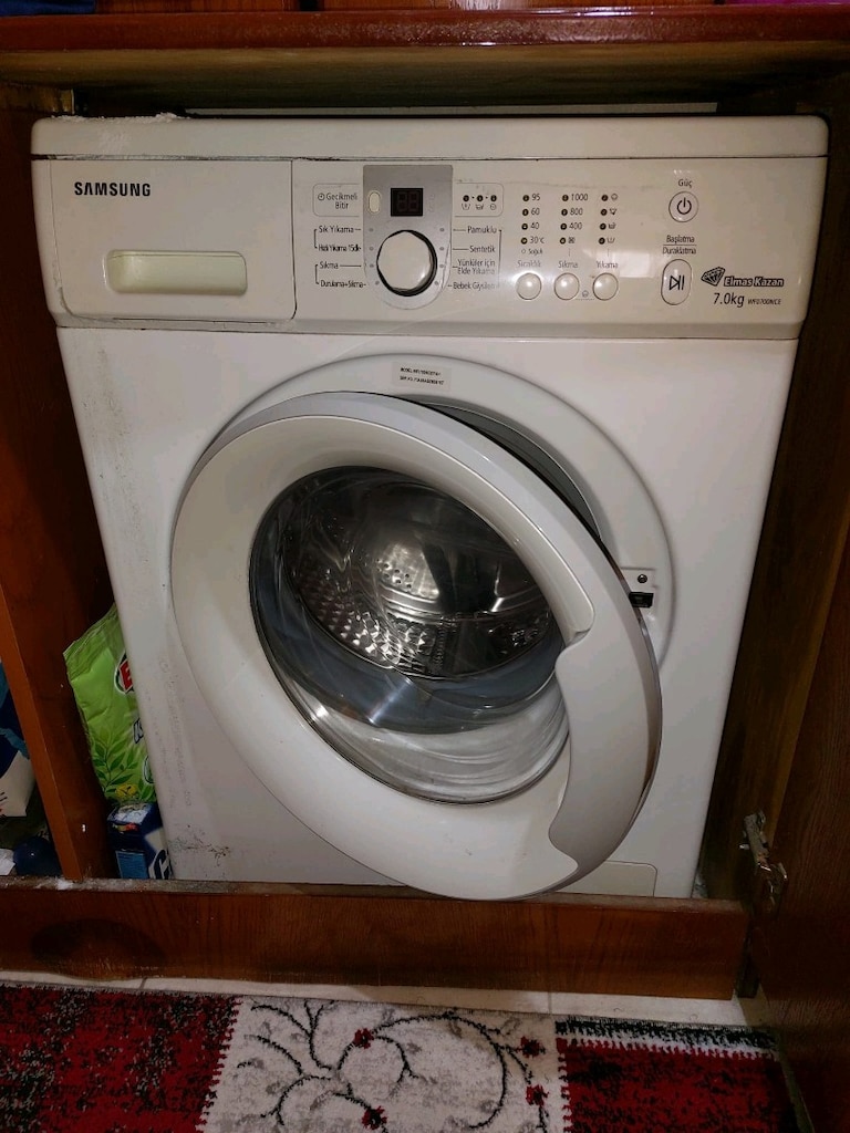 Samsung 7 kg çamaşır makinesi 7 kilo elmas kazan - 2