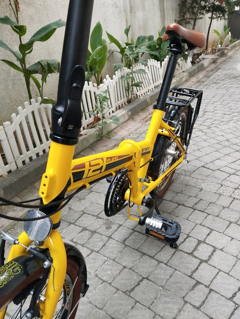 21 VİTESLİ CARRARO FLEXİ 121 Katlanır Bisiklet ORİJİNAL İTALYAN - 12