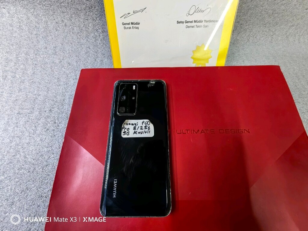 YETİŞEN ALIR Huawei P40 Pro Server Kayıtlı 256 GB 5G Google Yüklü Kaçm - 6