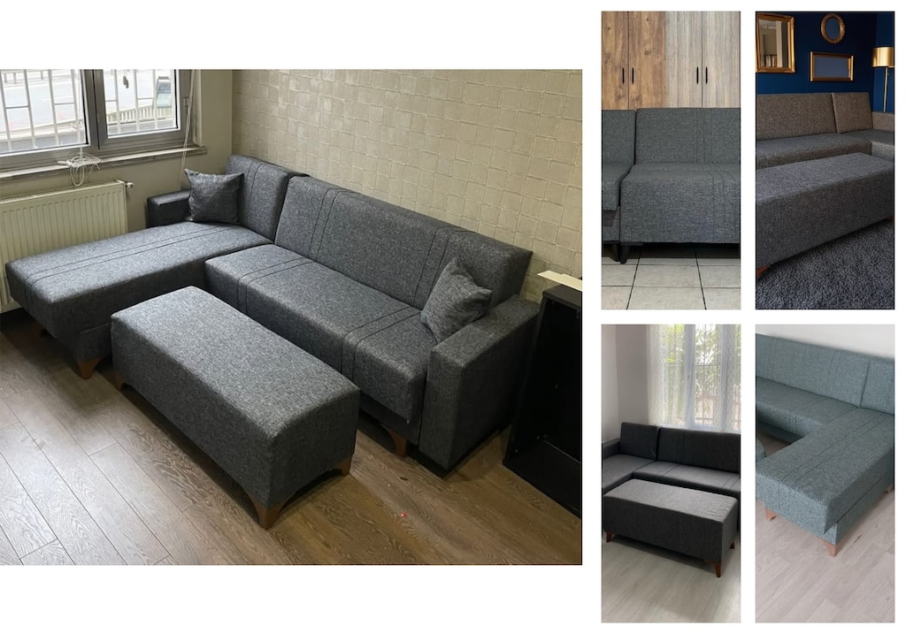 l koltuk köşe koltuk takımı xzklzqtxkm - 5
