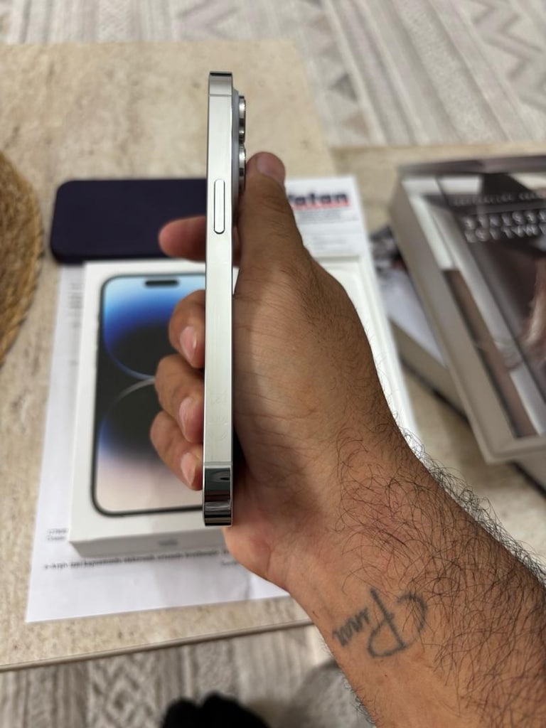 Yurtiçi sıfır gibi 14pro 128 gb kutu faturalı pil 85 hatasız - 5