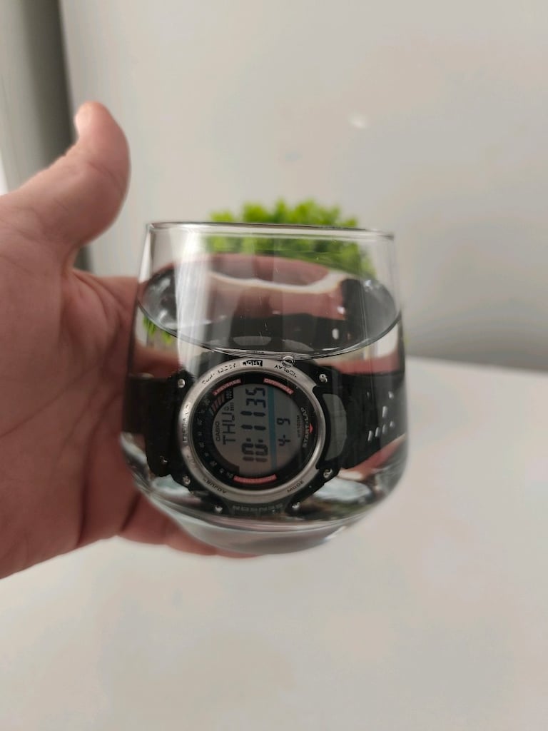 Orjinal Casio PRO-TREK Sgw-200 Erkek Saat Siyah - 2