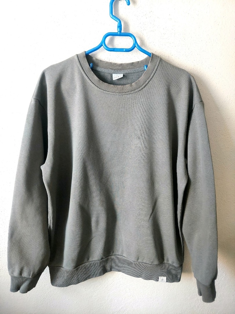 Defacto basic erkek Gri Sweatshirt