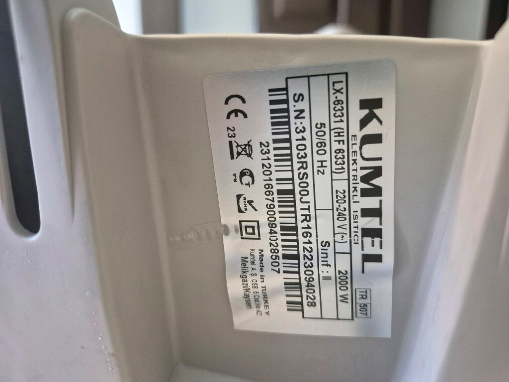 Elektrikli FanlınSoba Kumtel marka - 5