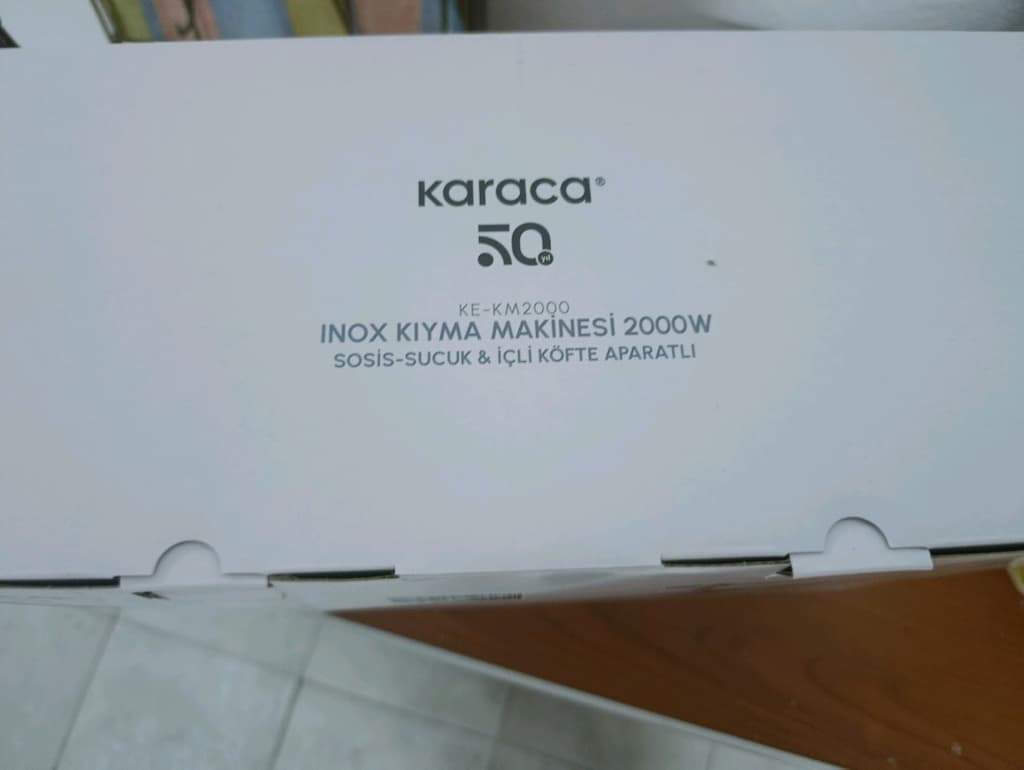 Karaca kıyma makinası - 7