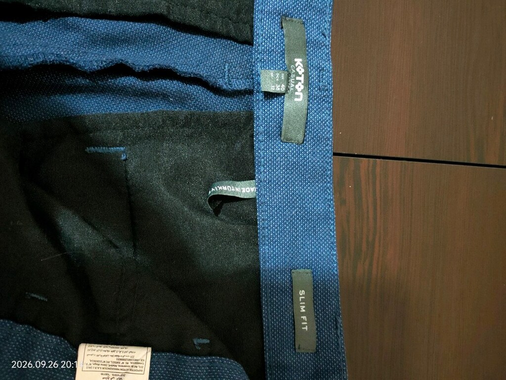klasik dar paca erkek pantolonu - 3