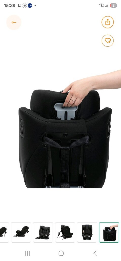 Chicco Unico evo I-size 0-36 oto koltuğu - 6