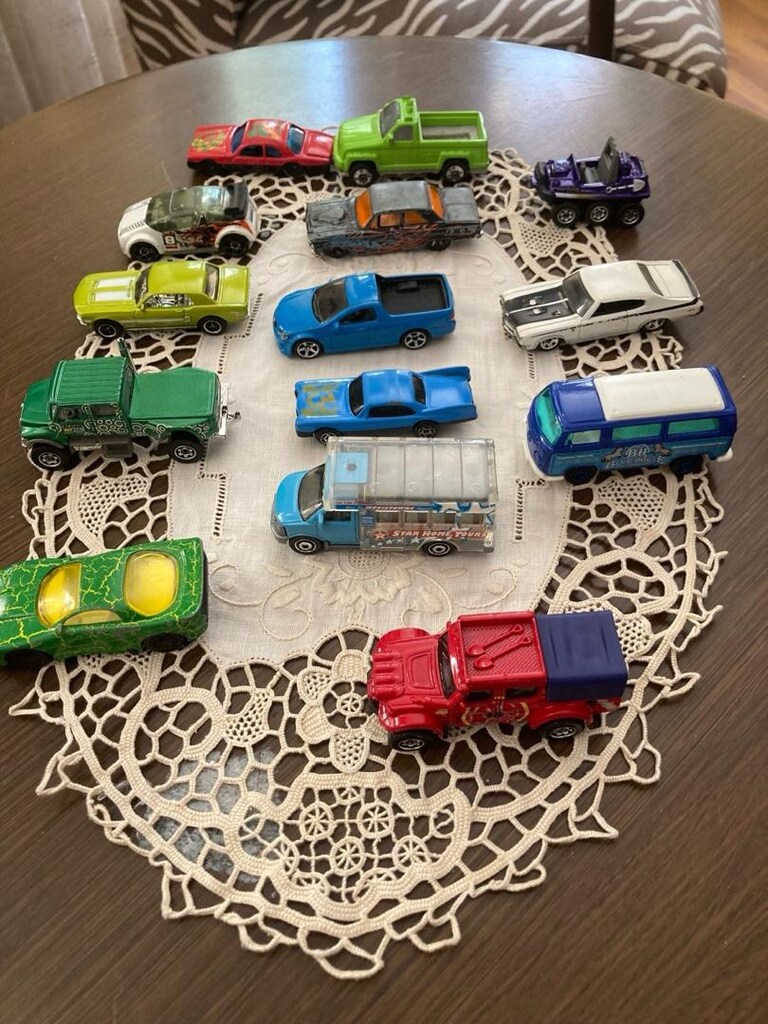 14 adet Matchbox metal model araba - 8
