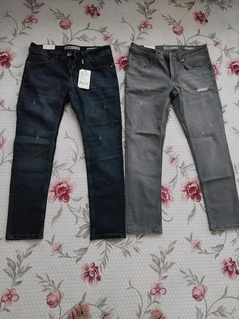 sıfır 32 beden kot pantolon - 6