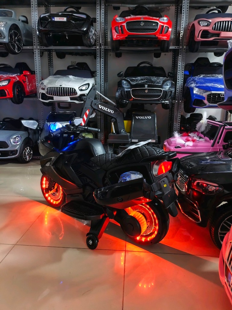 (AnkaCar çocuk oto galeri)GARANTİLİ 2 MOTOR LEDLİ AKÜLÜ ARABA MOTOR - 11