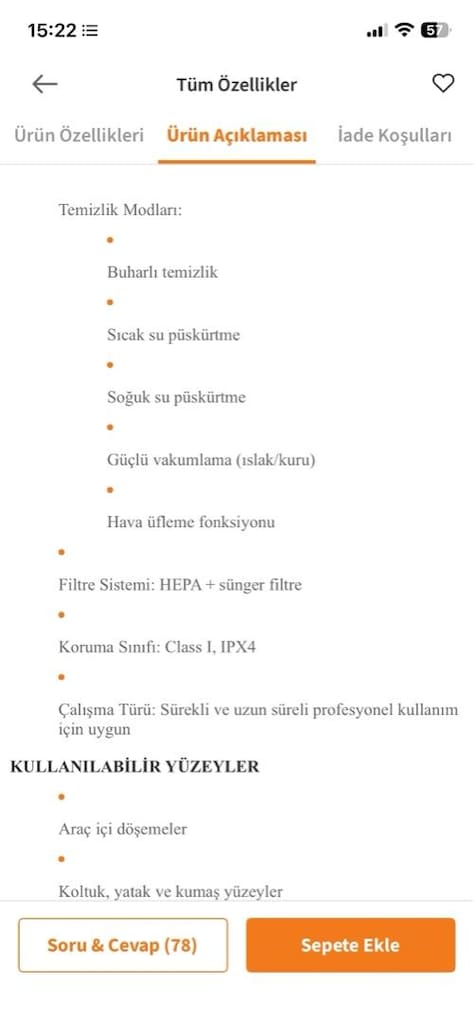 halı koltuk yıkama makinası - 7
