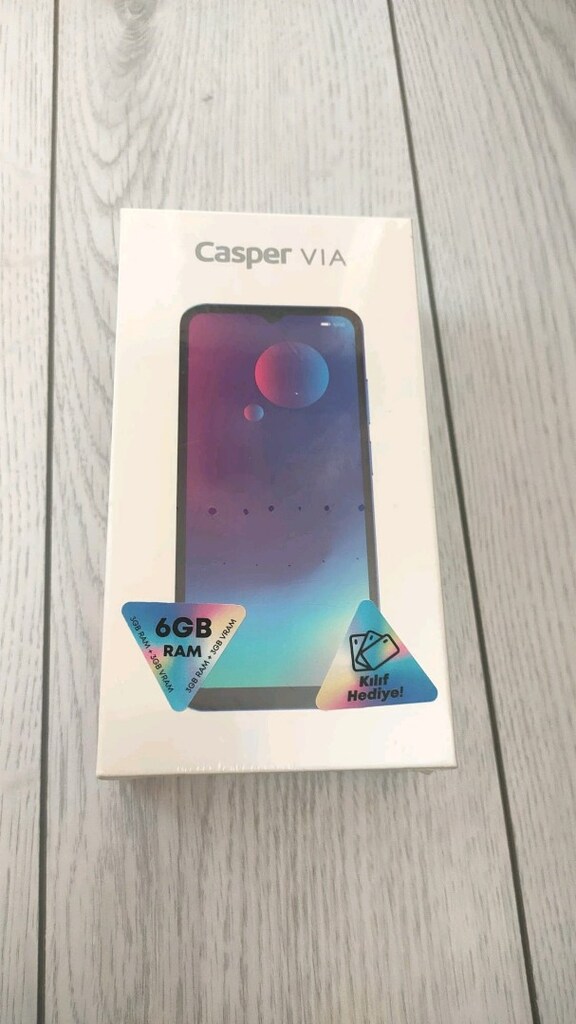CASPER VIA M30 Mavi Siyah Android12 Akıllı Telefon - 4